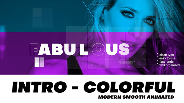 VideoHive Intro - Modern and Colorful 27492627