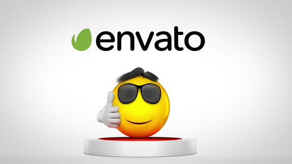 VideoHive Jumping Emoji Logo Reveal 22989239