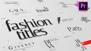 VideoHive Just Type | Fashion Titles For Premiere Pro MOGRT 23967865