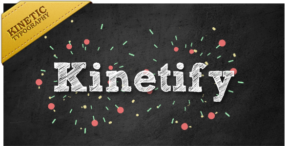 VideoHive Kinetify, sends a happy message. 4795709