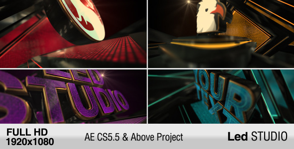 VideoHive LED Studio Logo 6474892