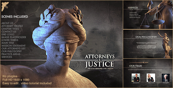 VideoHive Law Firm Pack 16355894