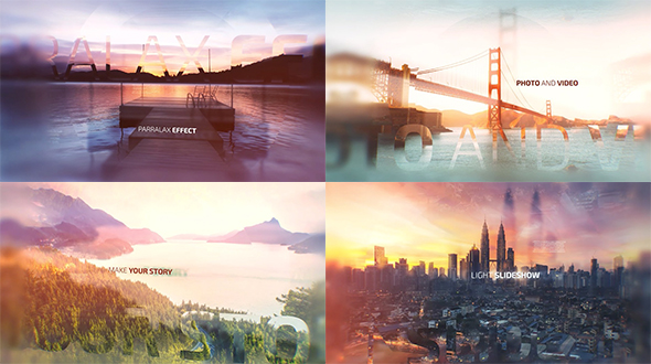 VideoHive Light Slideshow 16515227