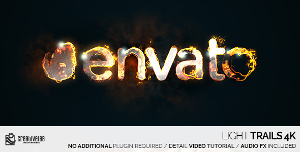 VideoHive Light Trails 4K 17014693