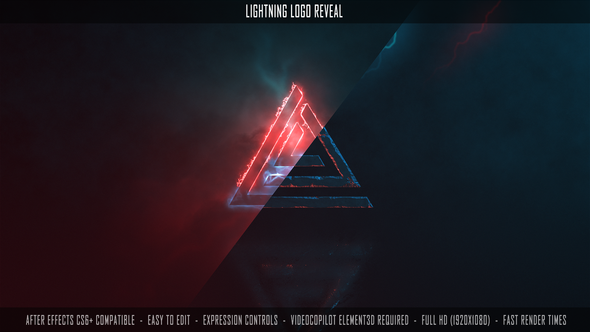 VideoHive Lightning Logo Reveal 27483938