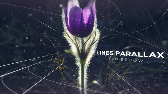 VideoHive Lines Parallax Slideshow 19209185