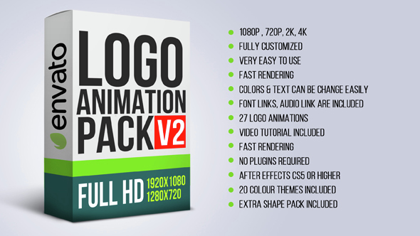 VideoHive Logo Animation Pack V2 14603270