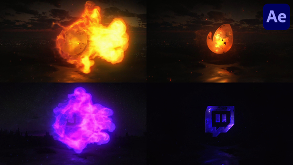 VideoHive Logo Fire for After Effects 37930920