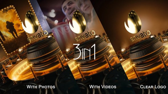 VideoHive Logo Opener 3in1 35589934