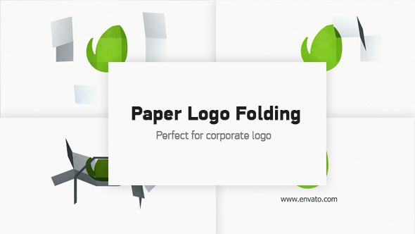 VideoHive Logo Paper Folding 8888769