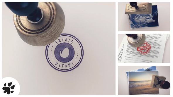 VideoHive Logo Stamp (3 versions) 17921658