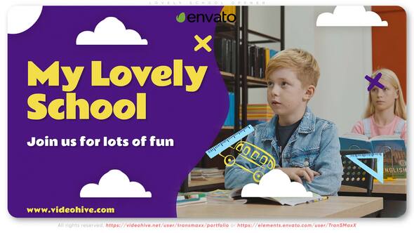 VideoHive Lovely School Opener 37584966