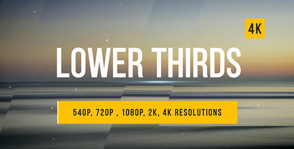 VideoHive Lower Thirds 14954551