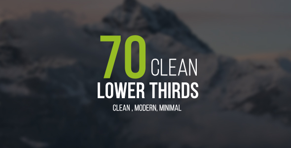 VideoHive Lower Thirds 16283018