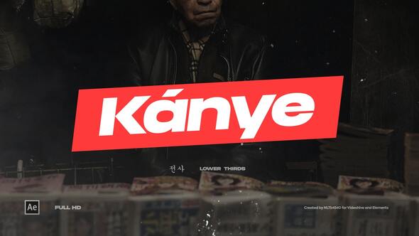 VideoHive Lower Thirds + Titles 37642819