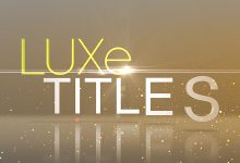 VideoHive Luxe Titles 272367