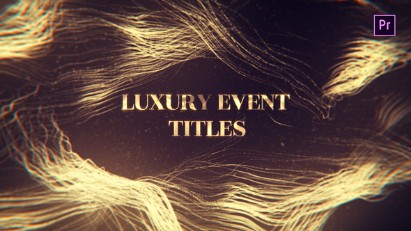 VideoHive Luxury Event Titles Mogrt 22629864