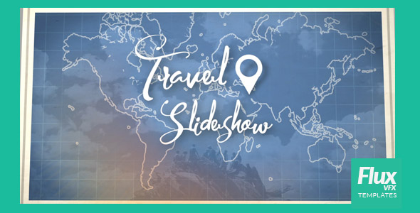 VideoHive Map Travel Slideshow 17424949