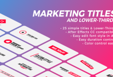 VideoHive Marketing Titles & Lower-Thirds 28117505