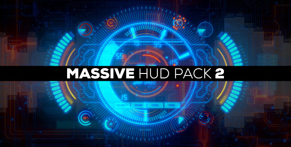 VideoHive Massive HUD Pack 2 4860833