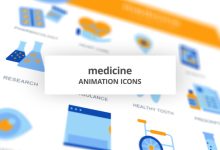 VideoHive Medicine - Animation Icons 28168300