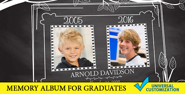 VideoHive Memories of graduation slideshow 16261870