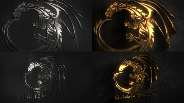 VideoHive Metal Logo 19492696