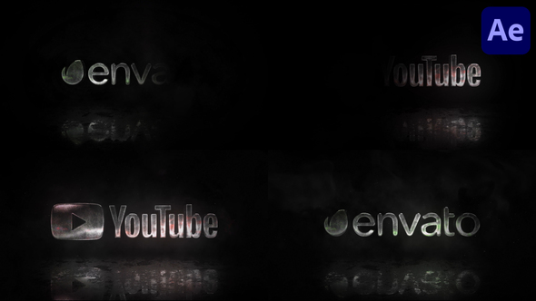 VideoHive Metal Logo for After Effects 37648480