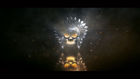 VideoHive Metallic Light Logo Reveal 25910339