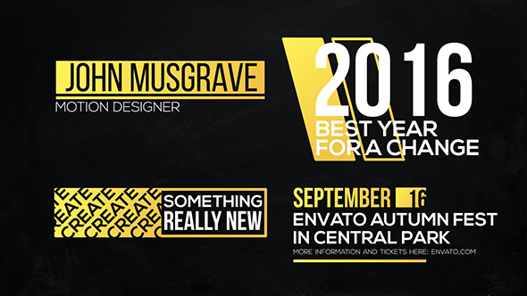 VideoHive Minimal 20 17840961