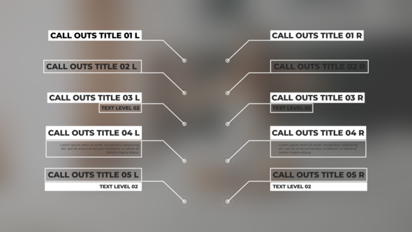 VideoHive Minimal Call Outs 24644558