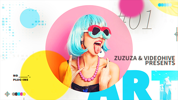 VideoHive Modern Circle Slideshow 21018244