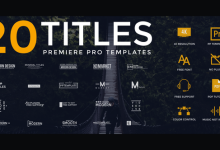 VideoHive Modern Clean Titles For Premiere Pro 23555245
