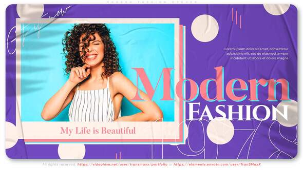 VideoHive Modern Fashion Opener 28116166