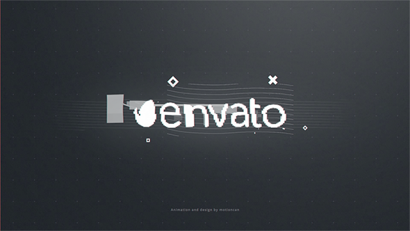 VideoHive Modern Glitch Logo 18534420