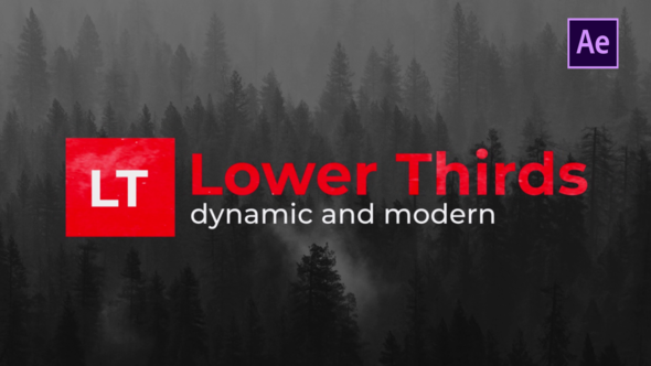 VideoHive Modern Lower Thirds 26756786