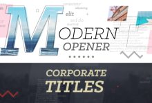 VideoHive Modern Opener // Corporate Titles 17381530