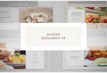 VideoHive Modern Restaurant/ New Cafe/ Chef's Burger/ Vegetarian Menu/ Food Promotion/ Street Food Market/ TV 16297909