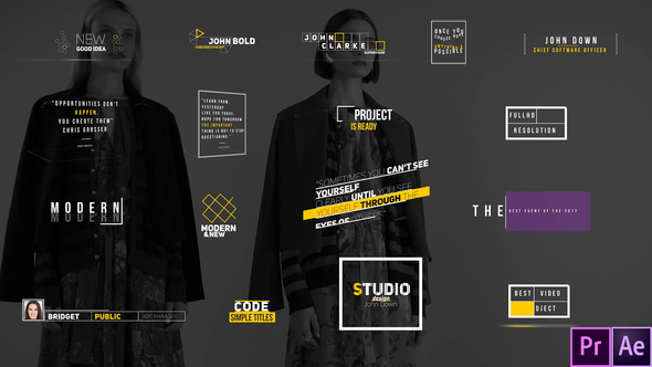 VideoHive Modern Titles 23035249