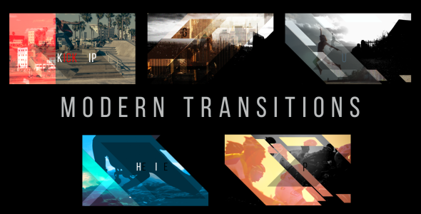 VideoHive Modern Transitions 5 Pack Volume 3 18798961