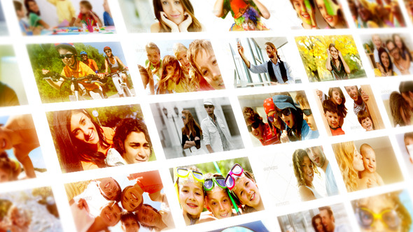 VideoHive Mosaic Photo Reveal 10870804