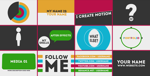 VideoHive Motion Portfolio 1860090