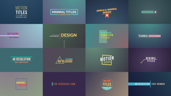 VideoHive Motion Titles 17490523