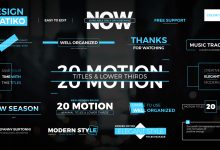 VideoHive Motion Titles & Lower Thirds 1 19161229