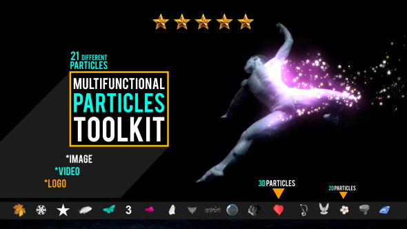 VideoHive Multifunction Particles Toolkit 19070461