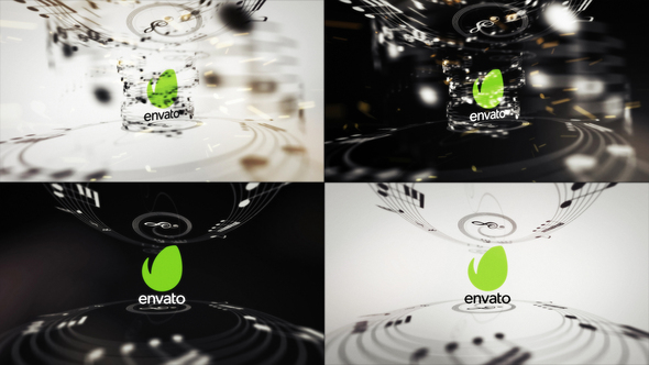 VideoHive Music Notation Logo Reveals 25545300