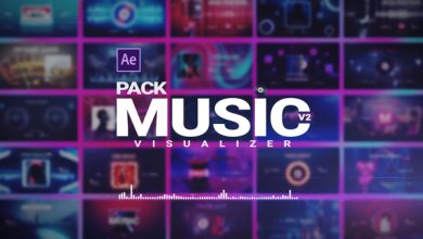 VideoHive Music Visualizer Pack 26261391