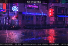 VideoHive Neon City Logo Reveal 27877026