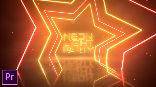 VideoHive Neon Light Party Opener – Premiere Pro 25045358