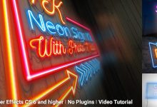 VideoHive Neon Sign Kit With Photo Motion 20037583
